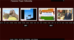 Desktop Screenshot of nazareneprayer.com